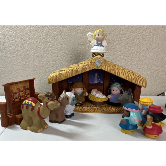 FisherPrice Holiday Vintage Fisher Price Little People A Christmas